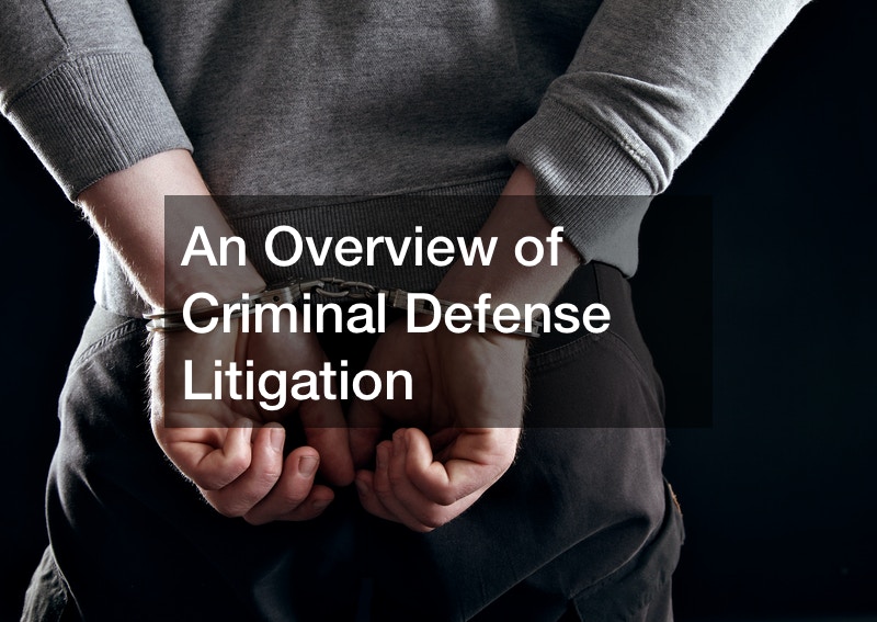 An Overview of Criminal Defense Litigation