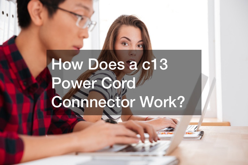 How Does a c13 Power Cord Connnector Work?